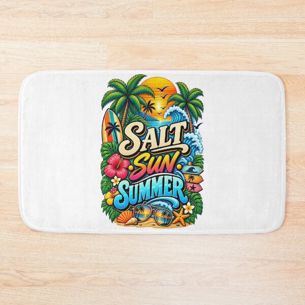 Item preview, Retro Salt Sun Summer Vintage Beach Vibes designed and sold by Marlaq fashion .