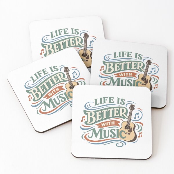 Item preview, Life Is Better With Music Funny Dad – Father’s Day Gift designed and sold by stylishdzign.