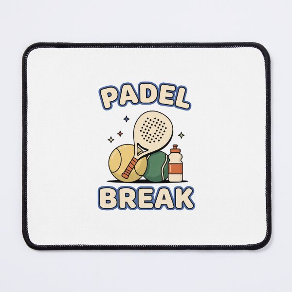 Item preview, Padel Break Retro Racket and Ball designed and sold by GoofyShopp.