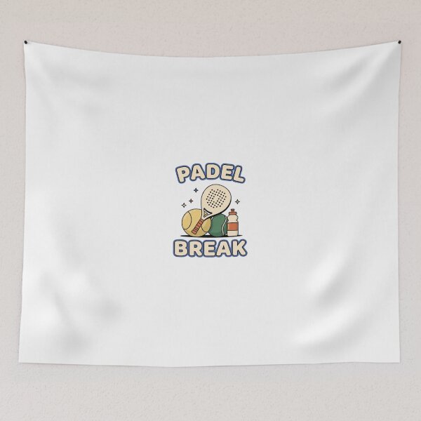 Item preview, Padel Break Retro Racket and Ball designed and sold by GoofyShopp.