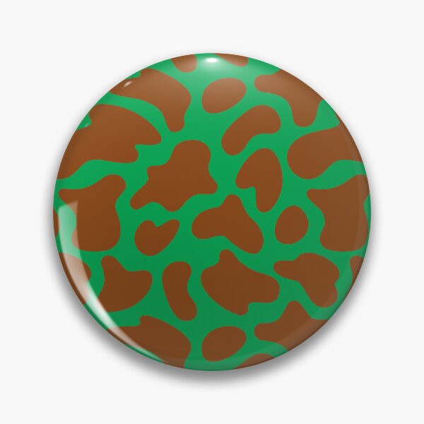 Item preview, Modern Graphic Cow Print Pattern | Green & Brown designed and sold by Frohyou.