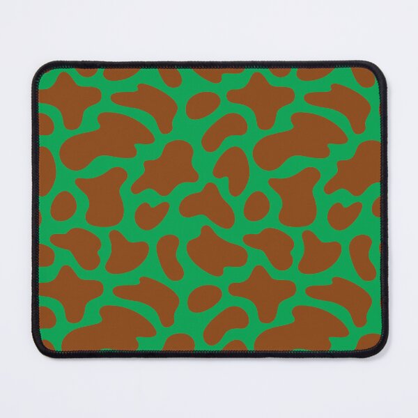 Item preview, Modern Graphic Cow Print Pattern | Green & Brown designed and sold by Frohyou.