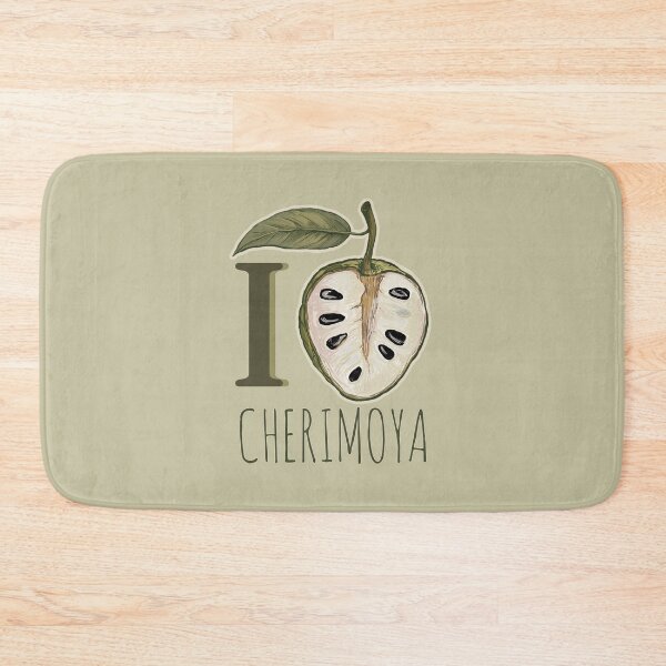 Item preview, I Love Cherimoya | Custard Apple Tropical Fruit Botanical Illustration designed and sold by AgnieshkaSiwek.