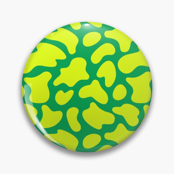 Item preview, Modern Graphic Cow Print Pattern | Green & Chartreuse designed and sold by Frohyou.