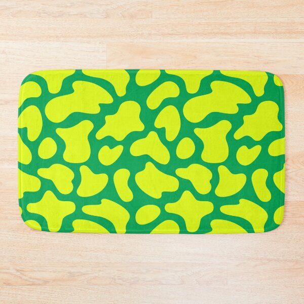 Item preview, Modern Graphic Cow Print Pattern | Green & Chartreuse designed and sold by Frohyou.
