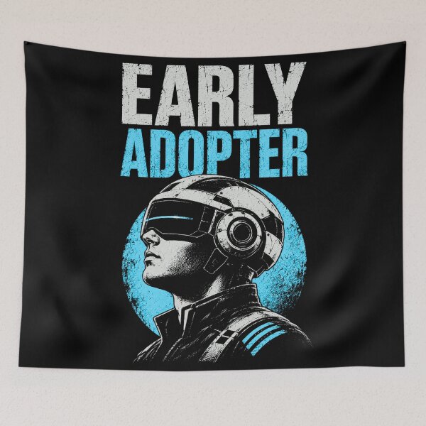 Item preview, Ai Technology Futuristic Robot Tech Graphic designed and sold by TEEJAMBOREE.