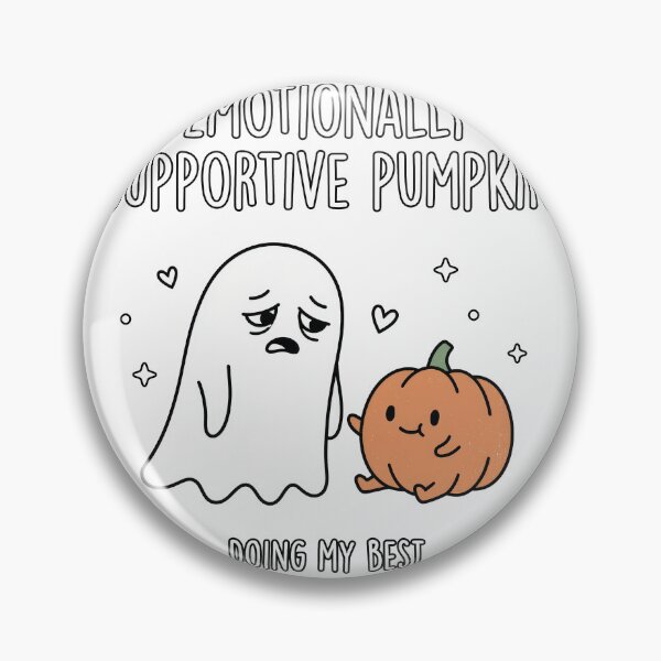 Item preview, Emotionally sponsored by Pumpkin, doing my best Halloween design designed and sold by LiuTiuuu.