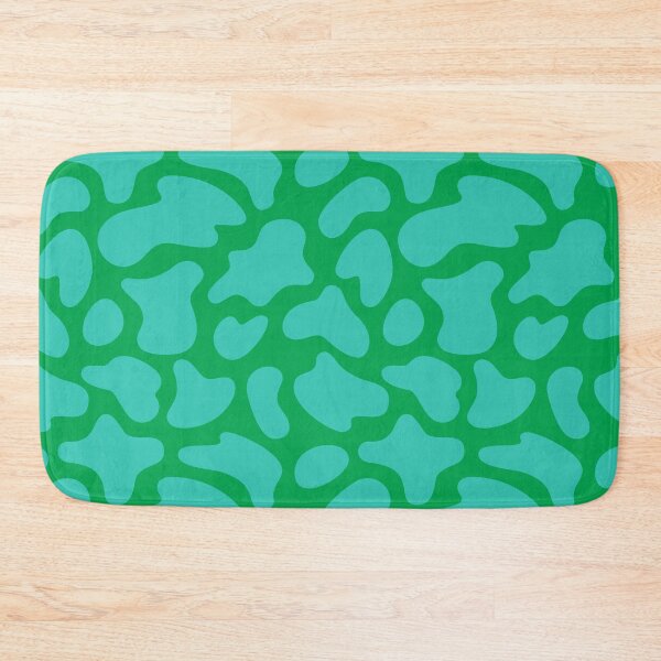 Item preview, Modern Graphic Cow Print Pattern | Green & Teal designed and sold by Frohyou.