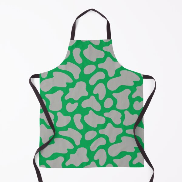 Item preview, Modern Graphic Cow Print Pattern | Green & Gray designed and sold by Frohyou.