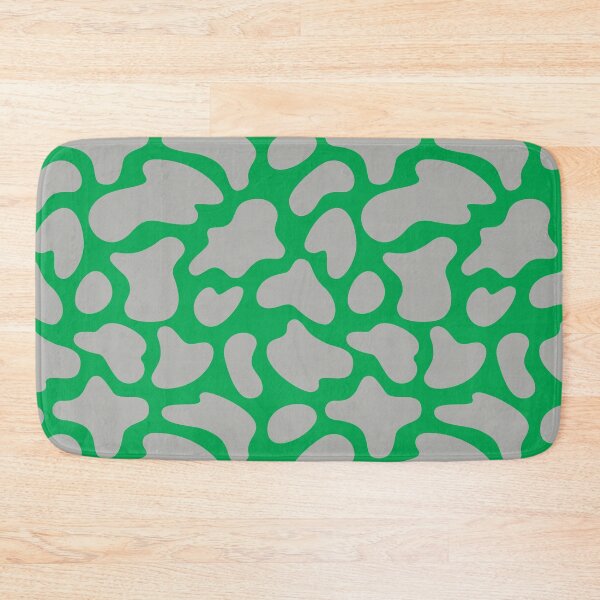 Item preview, Modern Graphic Cow Print Pattern | Green & Gray designed and sold by Frohyou.