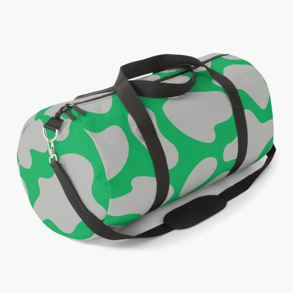 Item preview, Modern Graphic Cow Print Pattern | Green & Gray designed and sold by Frohyou.