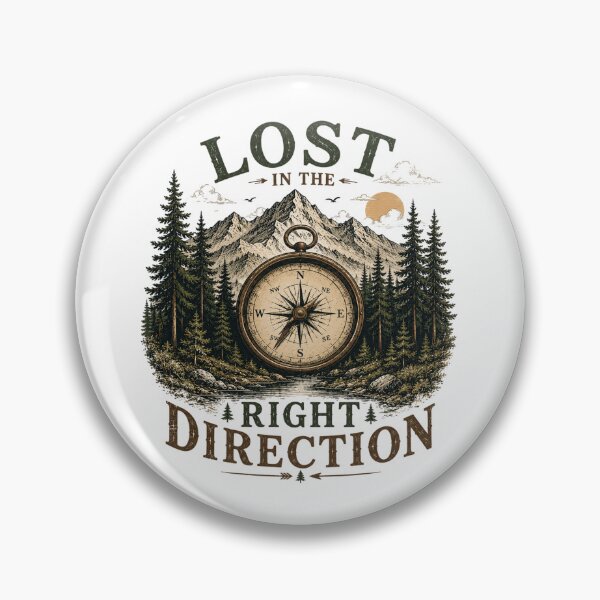 Item preview, Lost in the Right Direction designed and sold by Side Quest Co..
