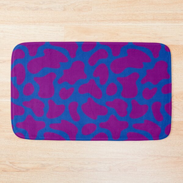 Item preview, Modern Graphic Cow Print Pattern | Blue & Purple designed and sold by Frohyou.