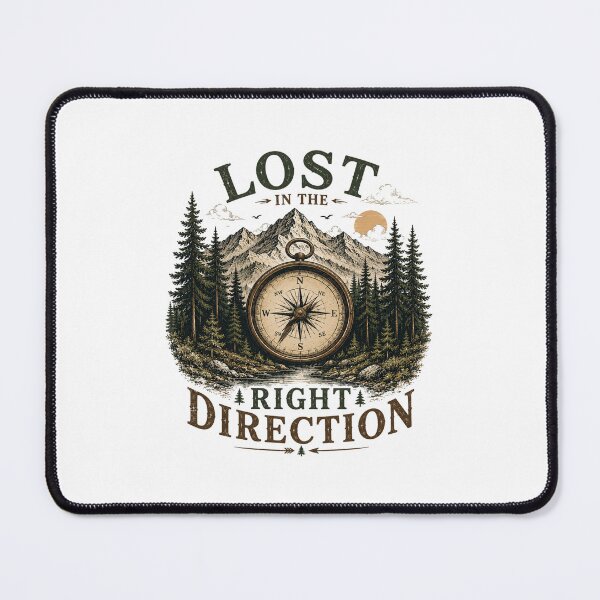Item preview, Lost in the Right Direction designed and sold by Side Quest Co..
