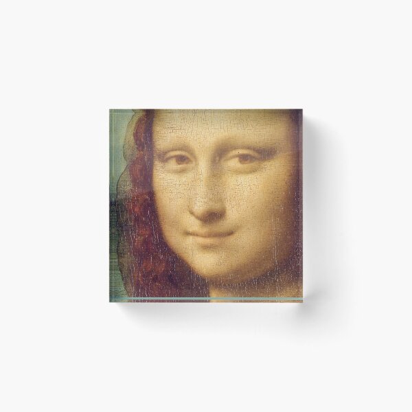 Item preview, Smile detail, Mona Lisa (La Gioconda / La Joconde), Leonardo da Vinci, 1506 designed and sold by The Gaping Maw.