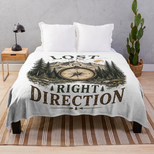 Item preview, Lost in the Right Direction designed and sold by Side Quest Co..