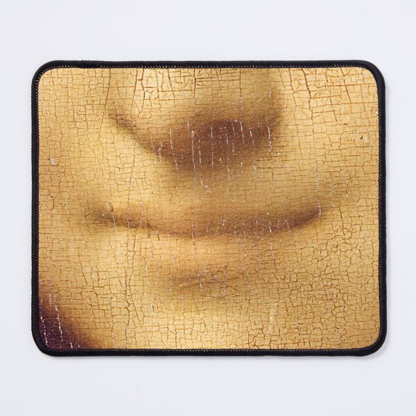 Item preview, Smile detail, Mona Lisa (La Gioconda / La Joconde), Leonardo da Vinci, 1506 designed and sold by The Gaping Maw.