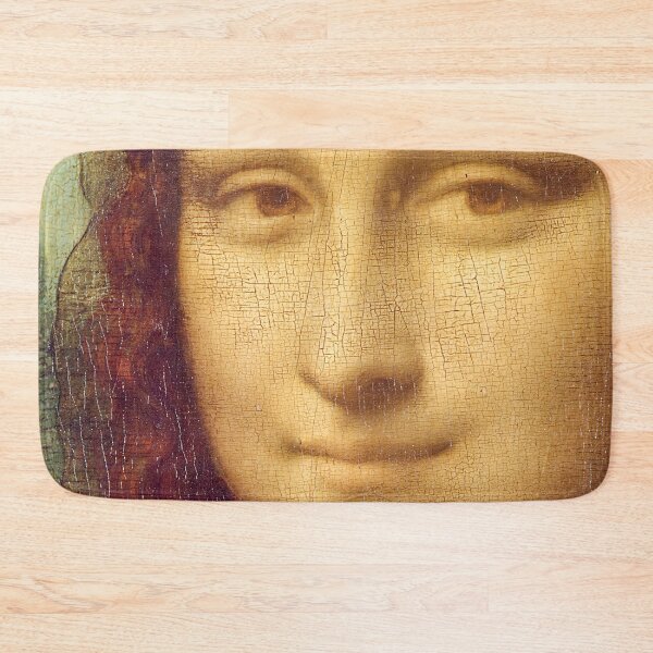 Item preview, Smile detail, Mona Lisa (La Gioconda / La Joconde), Leonardo da Vinci, 1506 designed and sold by The Gaping Maw.