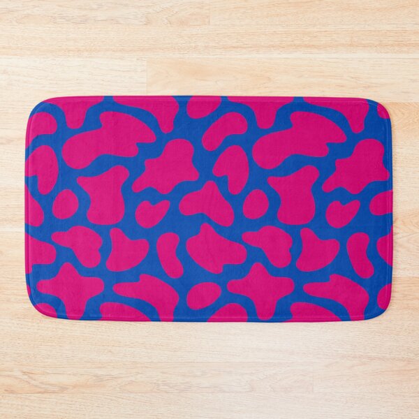 Item preview, Modern Graphic Cow Print Pattern | Blue & Pink designed and sold by Frohyou.