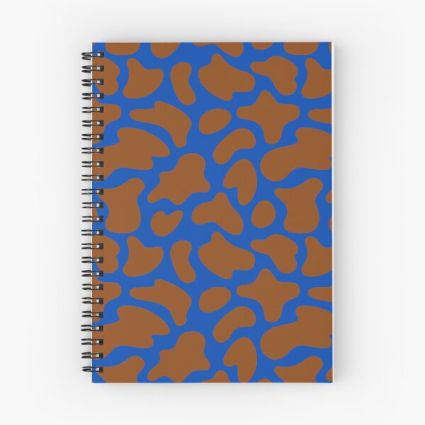 Item preview, Modern Graphic Cow Print Pattern | Blue & Brown designed and sold by Frohyou.