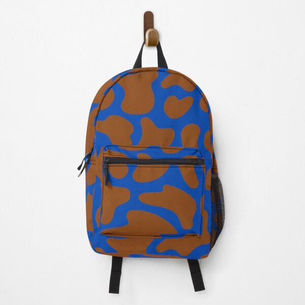 Item preview, Modern Graphic Cow Print Pattern | Blue & Brown designed and sold by Frohyou.