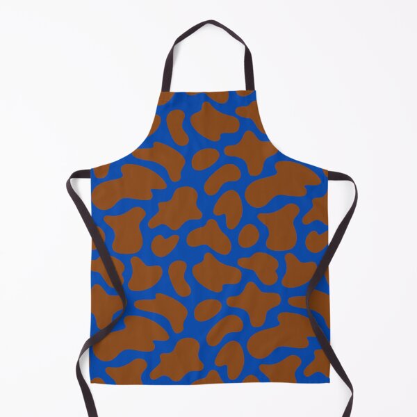 Item preview, Modern Graphic Cow Print Pattern | Blue & Brown designed and sold by Frohyou.