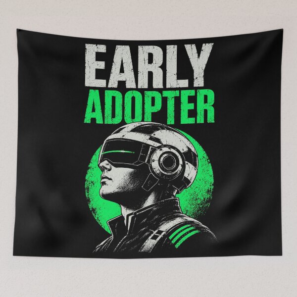 Item preview, Ai Technology Futuristic Robot Tech Graphic designed and sold by TEEJAMBOREE.