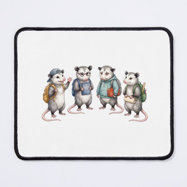 Item preview, Funny Opossum Student Squad designed and sold by Roy & Tiffany.