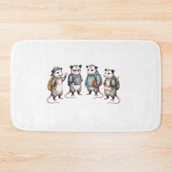 Item preview, Funny Opossum Student Squad designed and sold by Roy & Tiffany.