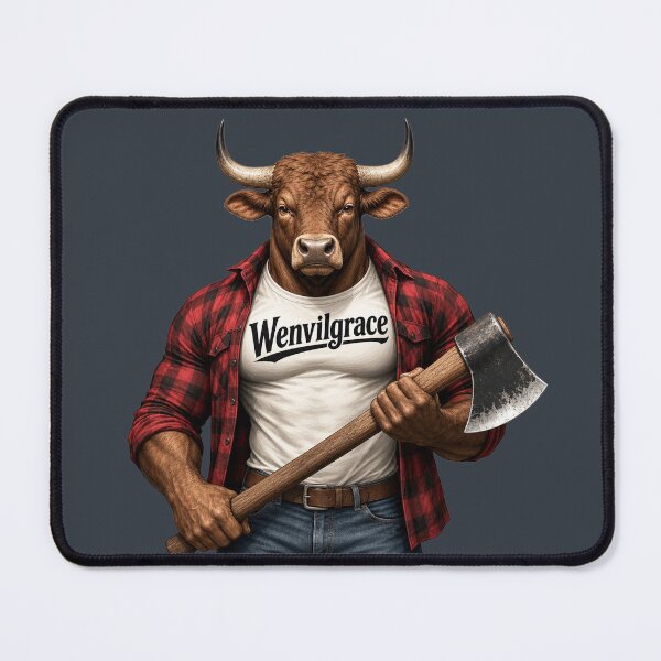 Item preview, Copy of Lumberjack Bull designed and sold by Wenvilgrace.