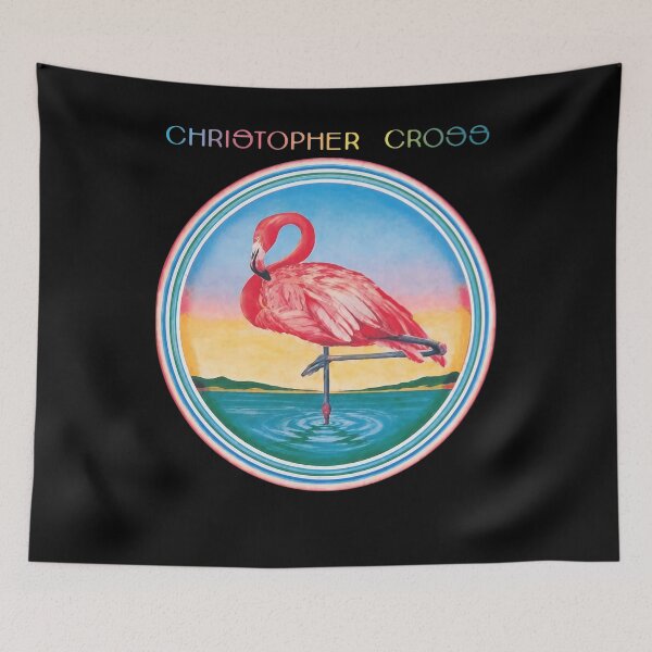 Item preview, Christopherr Cross Flamingo 80s Music designed and sold by HollyBellArtSte.