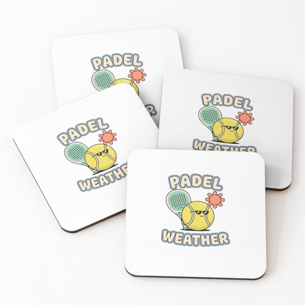 Item preview, Padel Weather Cute Sports Ball designed and sold by GoofyShopp.