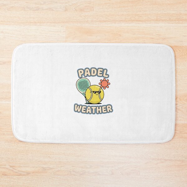 Item preview, Padel Weather Cute Sports Ball designed and sold by GoofyShopp.