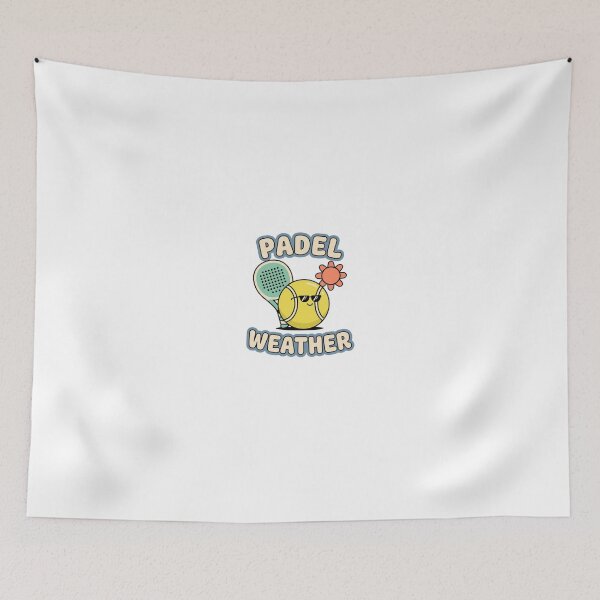 Item preview, Padel Weather Cute Sports Ball designed and sold by GoofyShopp.