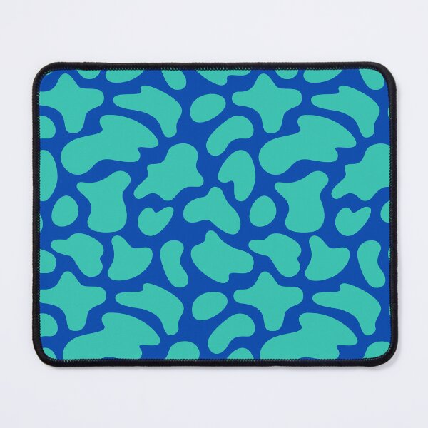 Item preview, Modern Graphic Cow Print Pattern | Blue & Teal designed and sold by Frohyou.