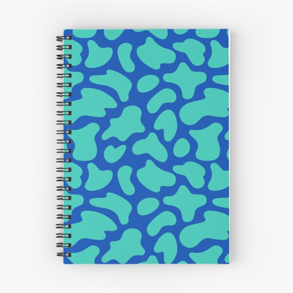 Item preview, Modern Graphic Cow Print Pattern | Blue & Teal designed and sold by Frohyou.