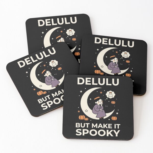 Item preview, Delulu but make it spooky Halloween design designed and sold by LiuTiuuu.