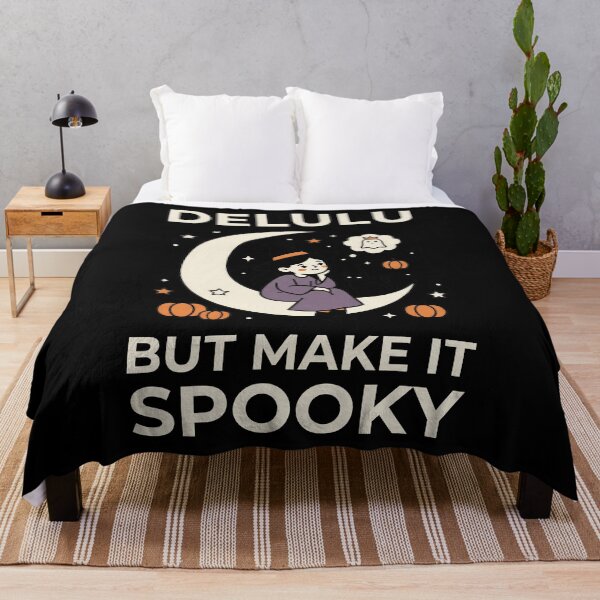 Item preview, Delulu but make it spooky Halloween design designed and sold by LiuTiuuu.