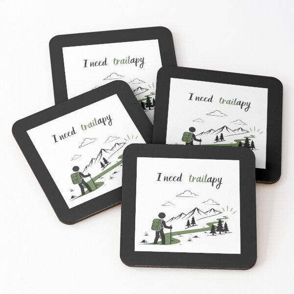 Item preview, I Need Trailapy – Funny Hiking Mountain Therapy designed and sold by T-version.