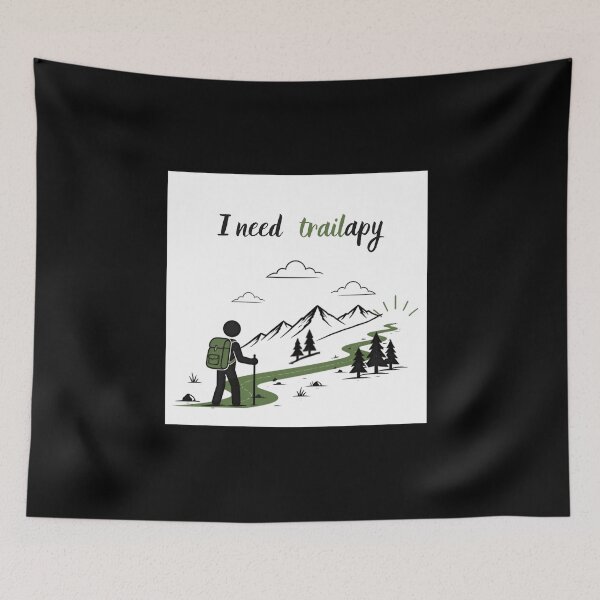 Item preview, I Need Trailapy – Funny Hiking Mountain Therapy designed and sold by T-version.