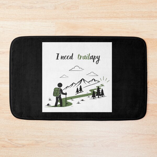 Item preview, I Need Trailapy – Funny Hiking Mountain Therapy designed and sold by T-version.