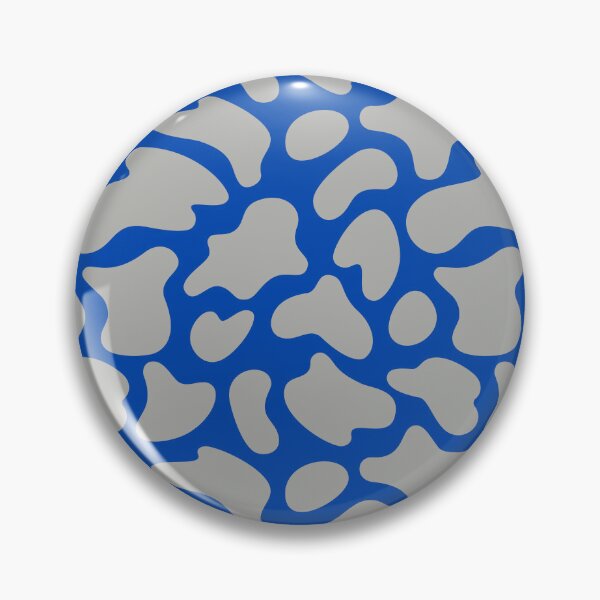 Item preview, Modern Graphic Cow Print Pattern | Blue & Gray designed and sold by Frohyou.