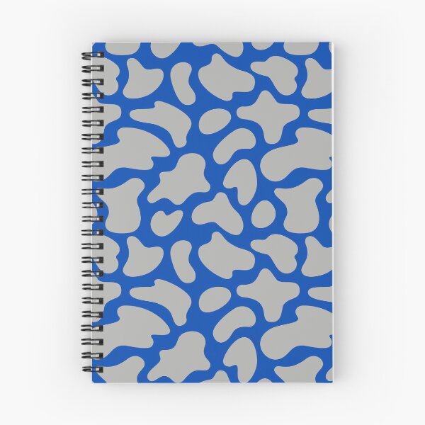 Item preview, Modern Graphic Cow Print Pattern | Blue & Gray designed and sold by Frohyou.