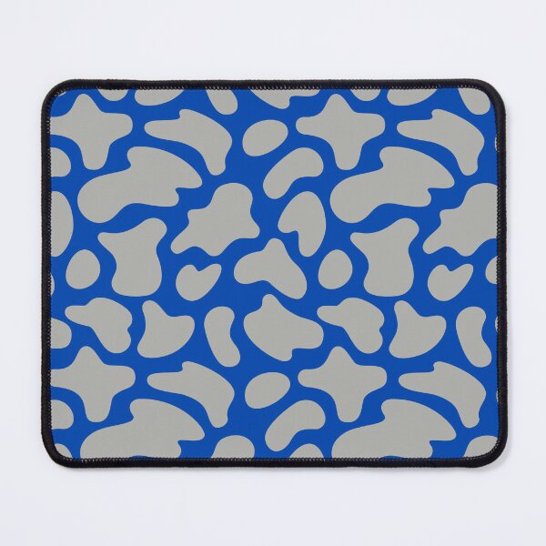 Item preview, Modern Graphic Cow Print Pattern | Blue & Gray designed and sold by Frohyou.