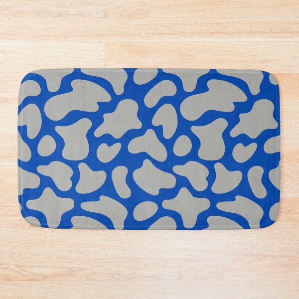 Item preview, Modern Graphic Cow Print Pattern | Blue & Gray designed and sold by Frohyou.