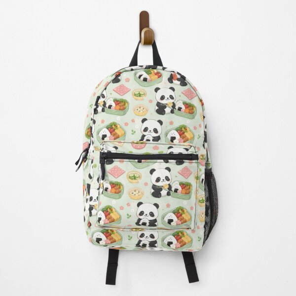 Item preview, Cute Panda Rice Ball Bento Pattern | Kawaii Japanese Food Design designed and sold by Soft Berry Studio.