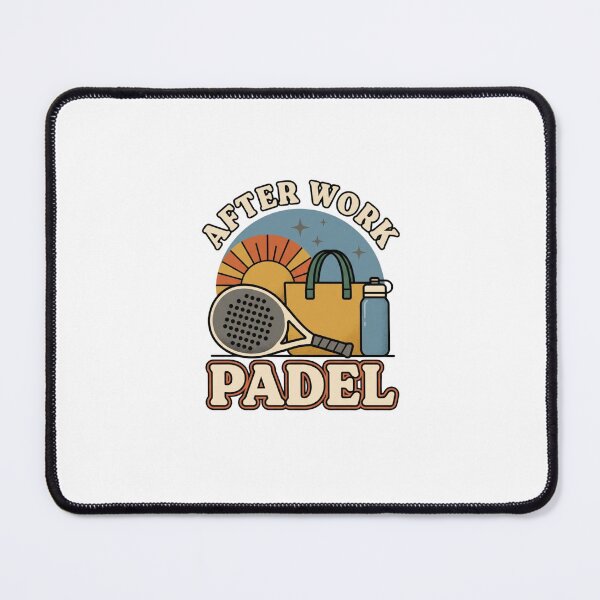 Item preview, After Work Padel Retro Sports Lifestyle designed and sold by GoofyShopp.