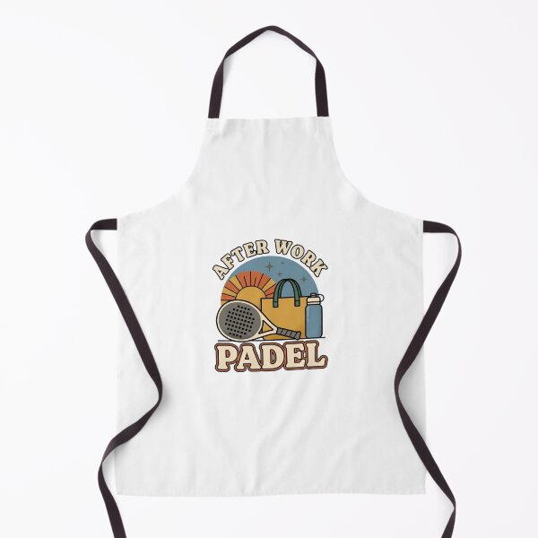 Item preview, After Work Padel Retro Sports Lifestyle designed and sold by GoofyShopp.