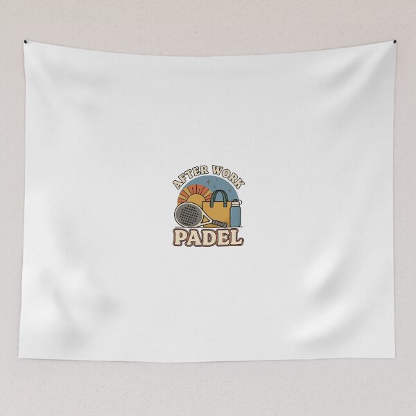Item preview, After Work Padel Retro Sports Lifestyle designed and sold by GoofyShopp.