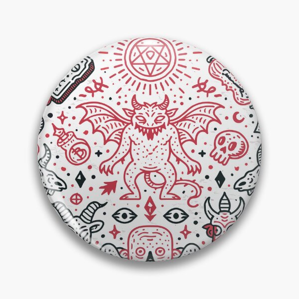 Item preview, Mystical Occult Devil Symbolism Aesthetic Design designed and sold by Romgora.